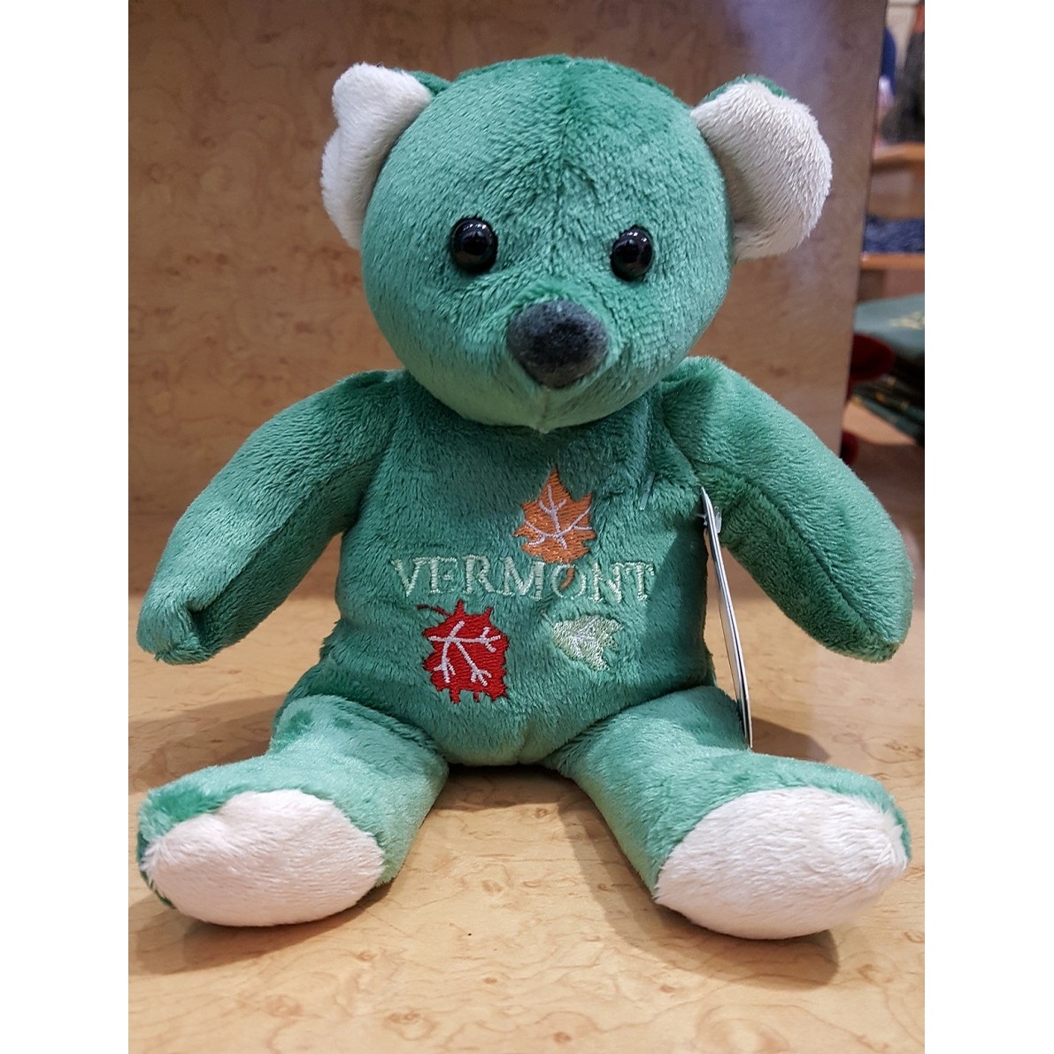 VT Bear Stuffed Animal (maple Leaf)