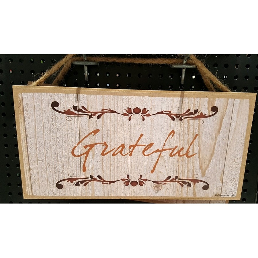 Wood Sign (Grateful)