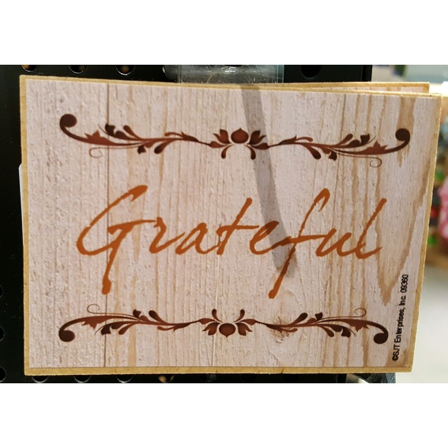 Wood Magnet (Grateful)