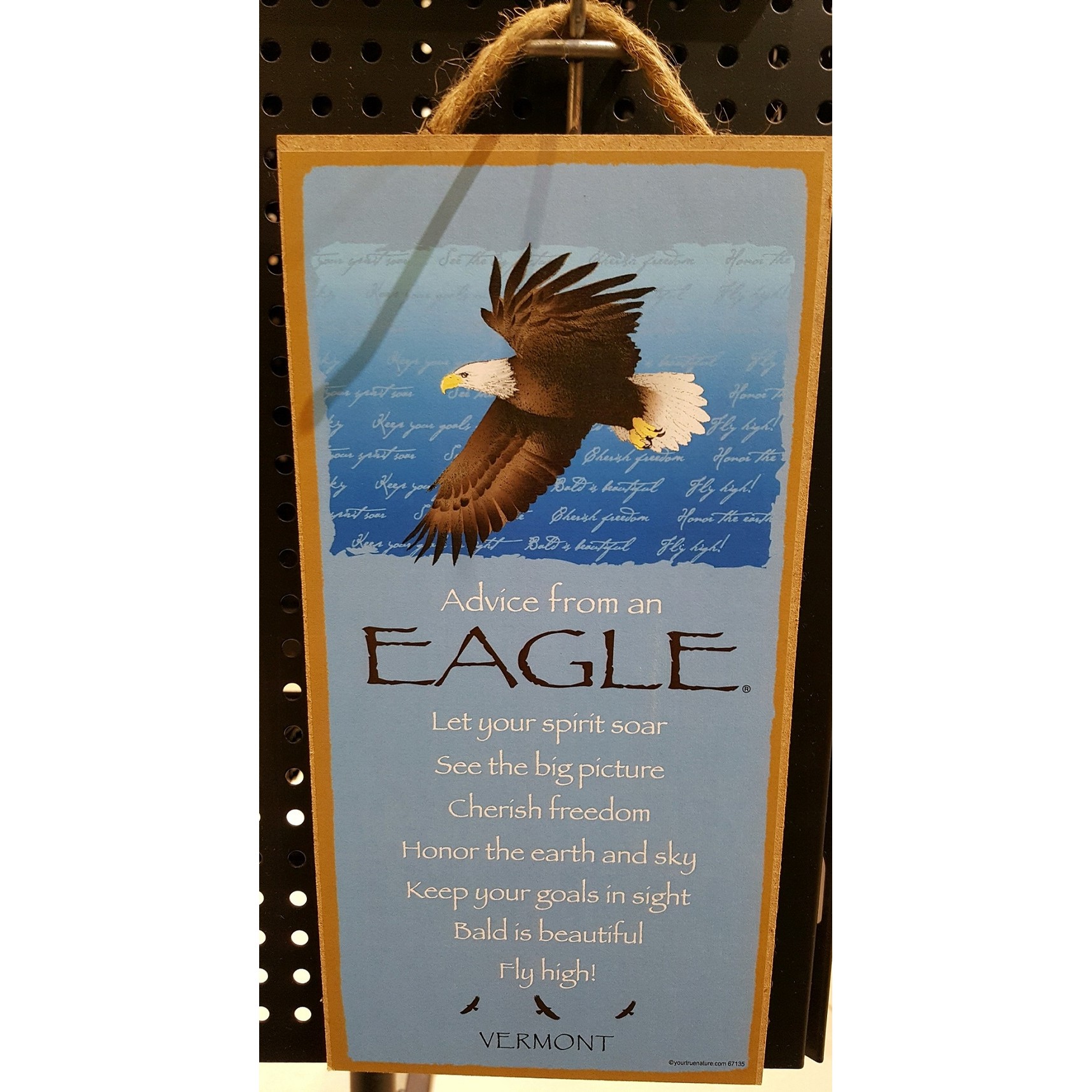 Advice From Nature Sign (Eagle)