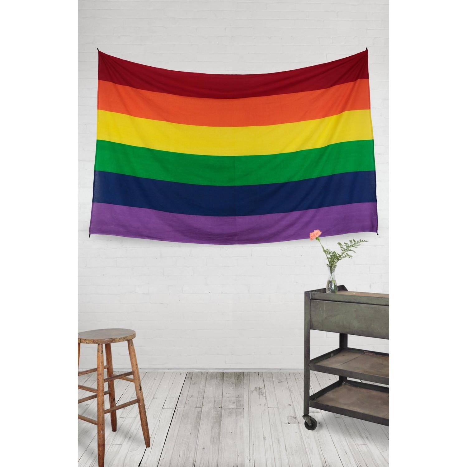 Gay Pride Flag Tapestry