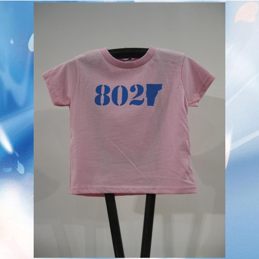 802 Classic Tee (toddler) (Pink/Royal)