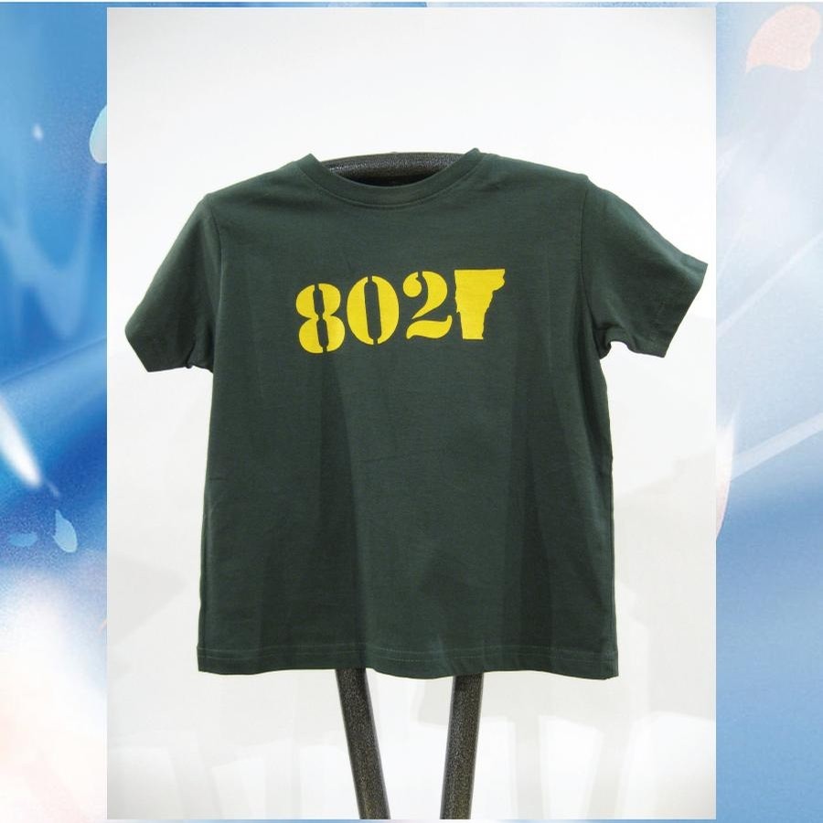 802 Classic Tee (toddler) (Forest/Yellow)