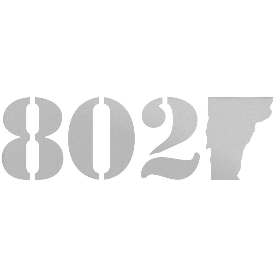 802 Classic Sticker (Silver)