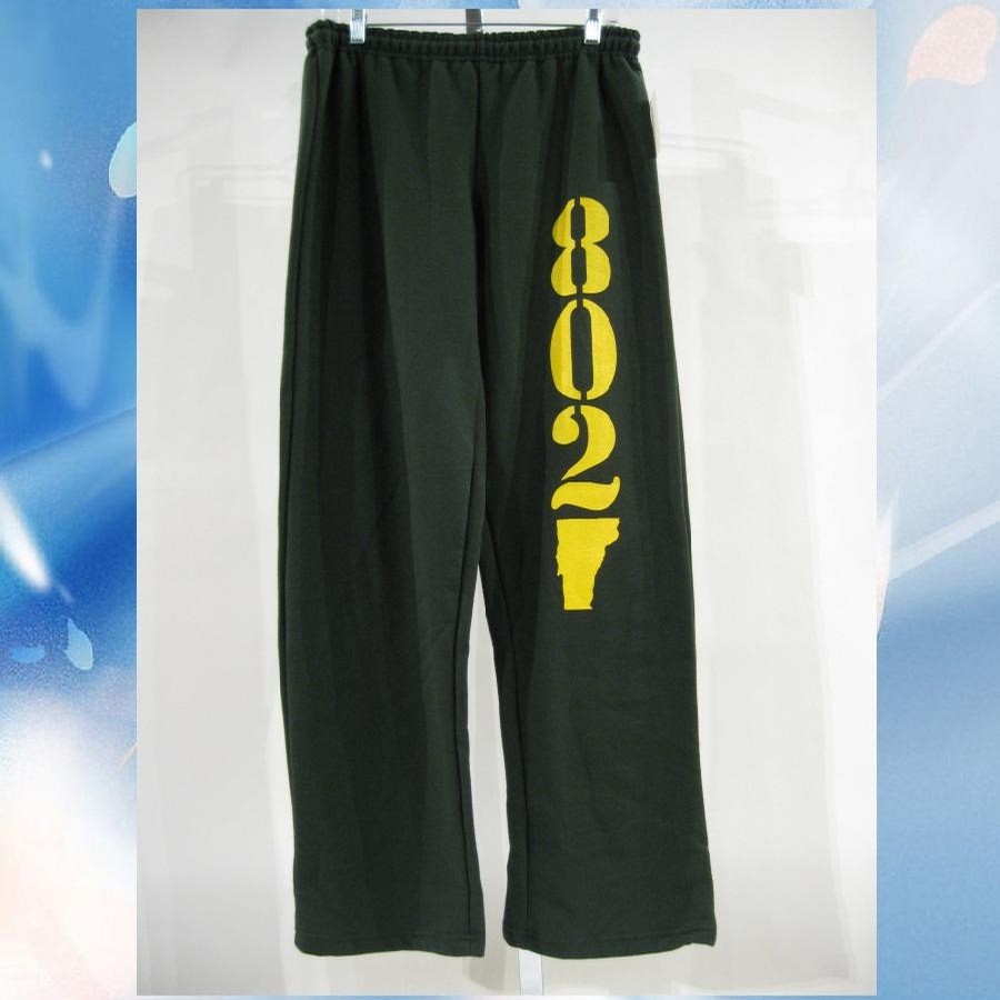 802 802 Classic 8oz Sweatpants (Forest/Yellow)