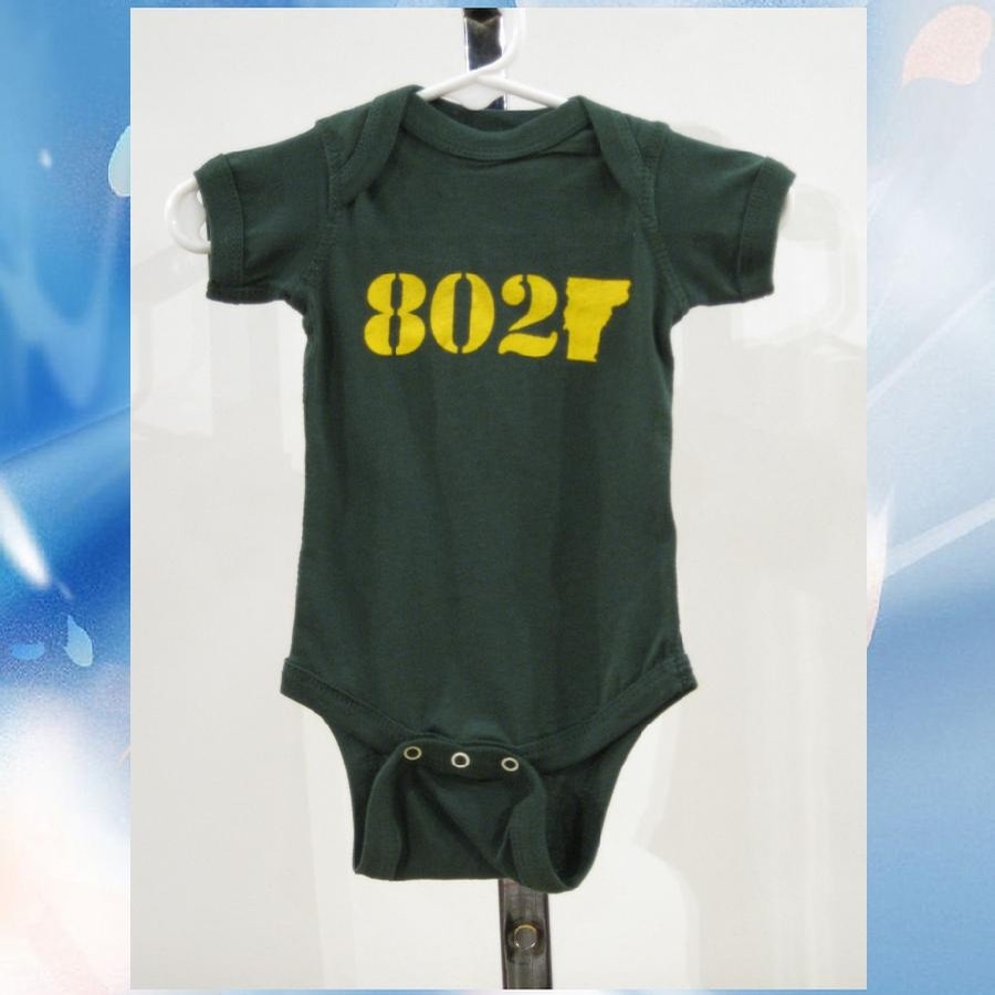 802 Classic Onesie (Forest/Yellow)