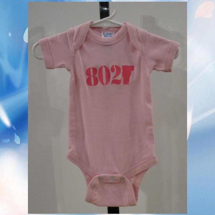 802 802 Classic Onesie (Pink/Hot Pink)