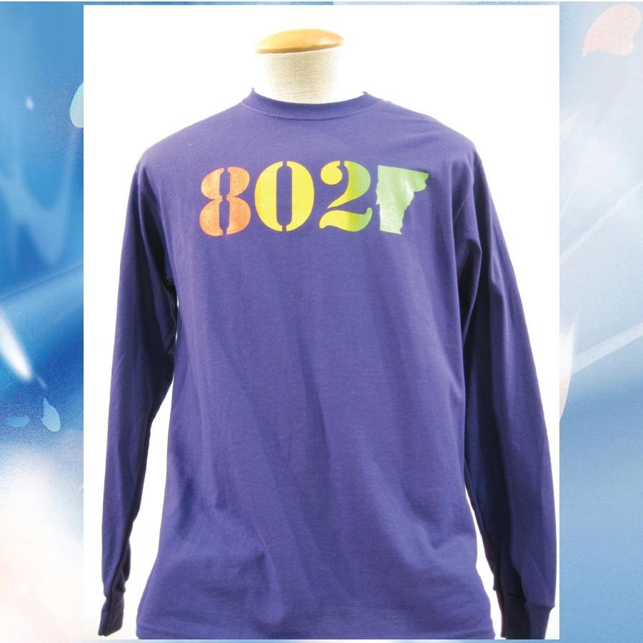 802 Classic L/S (Purple/Rasta)