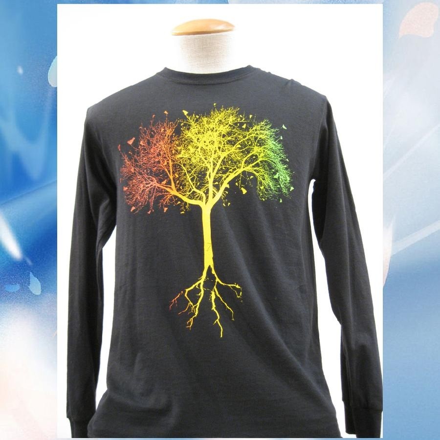 VTree L/S (Black/Rasta)