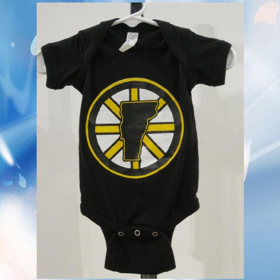 802 VT Bruins onesie (Black)