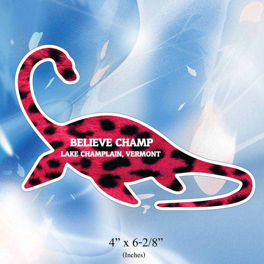 Believe Champ Sticker (Pink Cheetah)