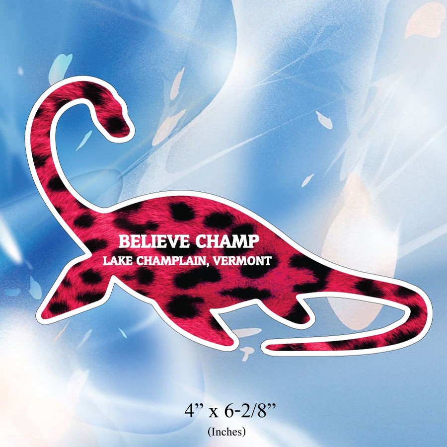 Lovermont Believe Champ Sticker (Pink Cheetah)