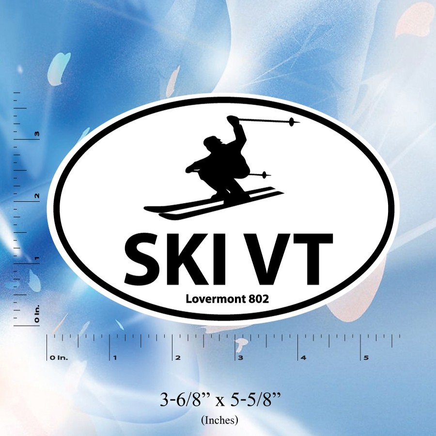 VT Euro Sticker (Ski)