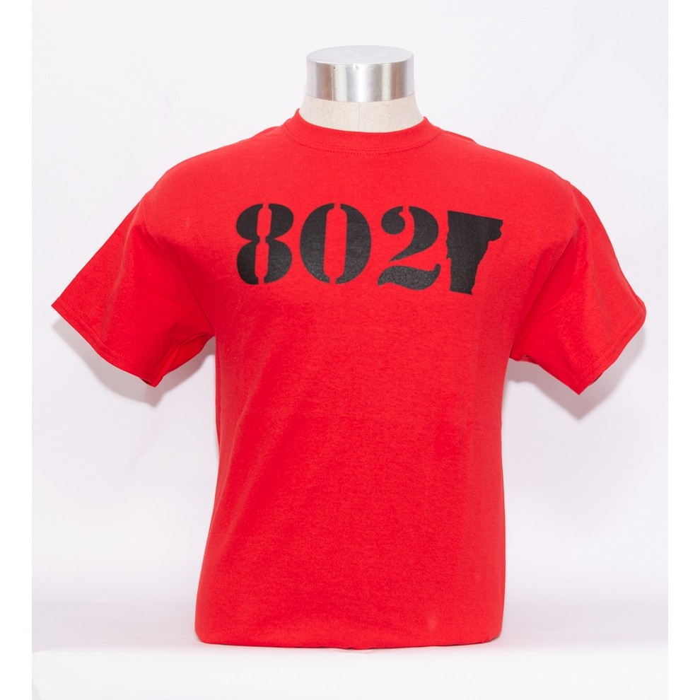 802 Classic Tee (Red/Black)