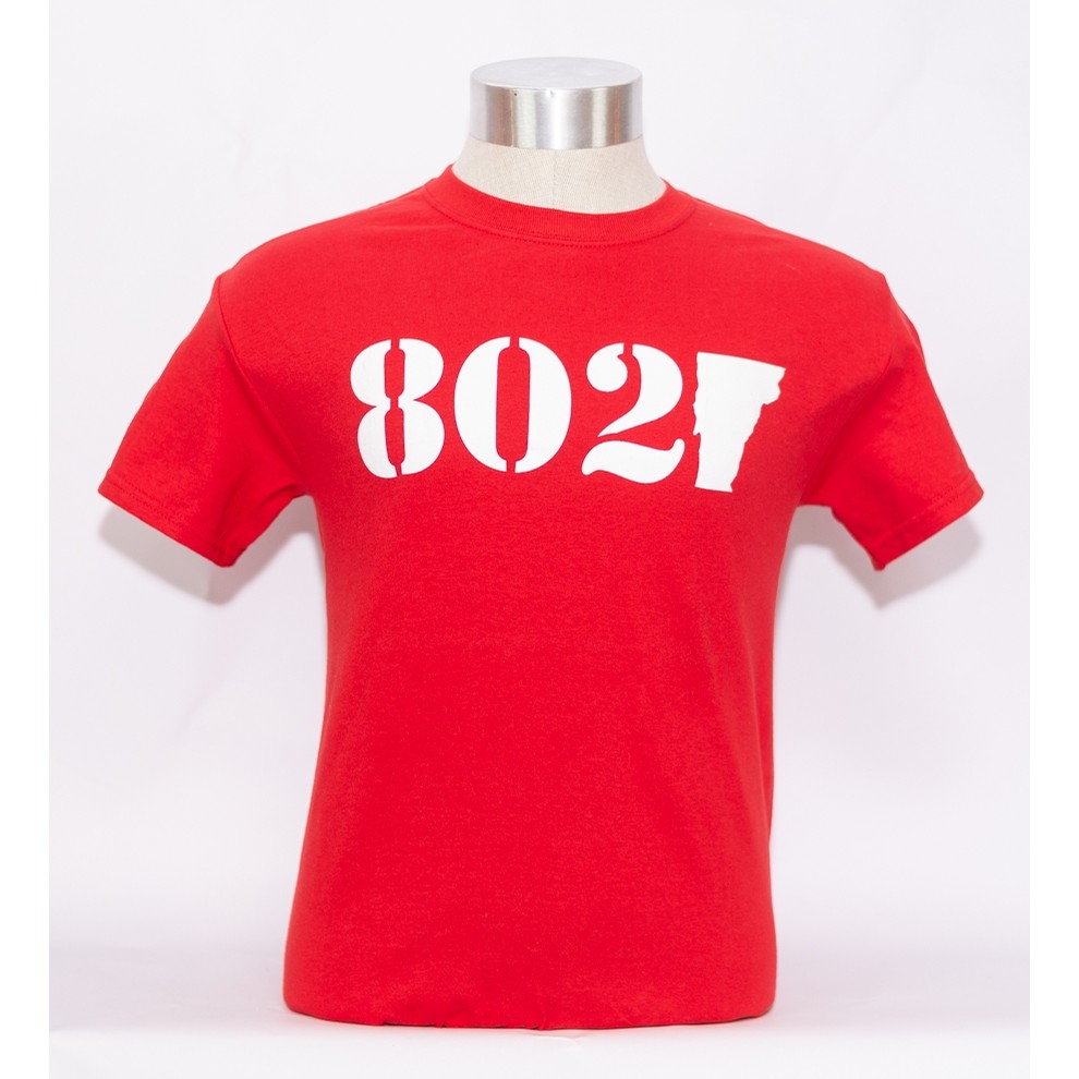 802 802 Classic Tee (Heather Red/White)