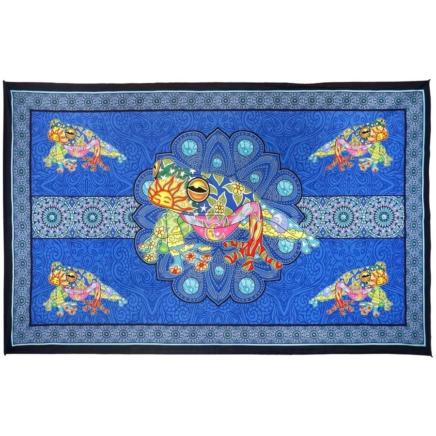 3D DMorris Frog Tapestry 60x90