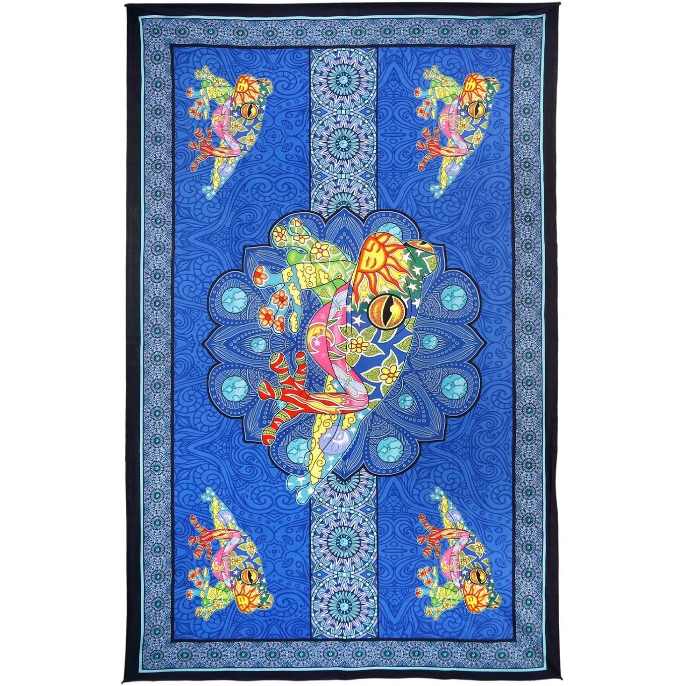 3D DMorris Frog Tapestry 60x90