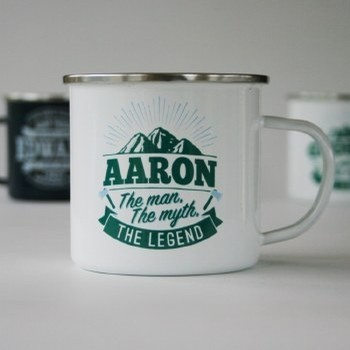 Top Guy Enamel Mugs (Aaron)