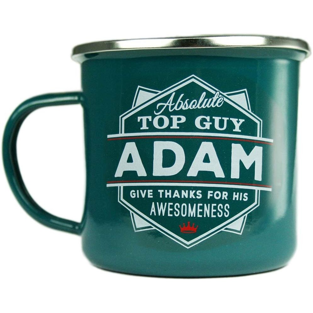 Top Guy Enamel Mugs (Adam)