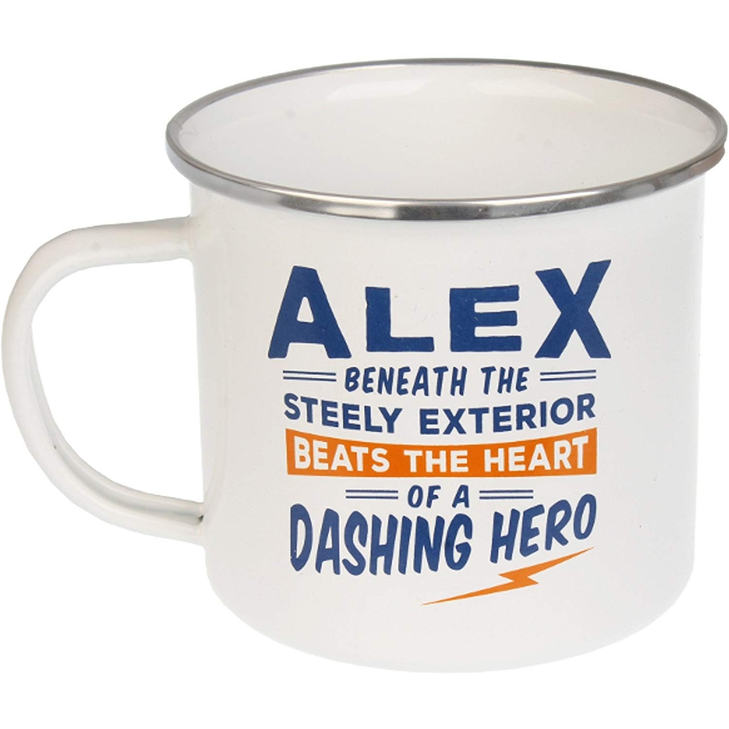 Top Guy Enamel Mugs (Alex)