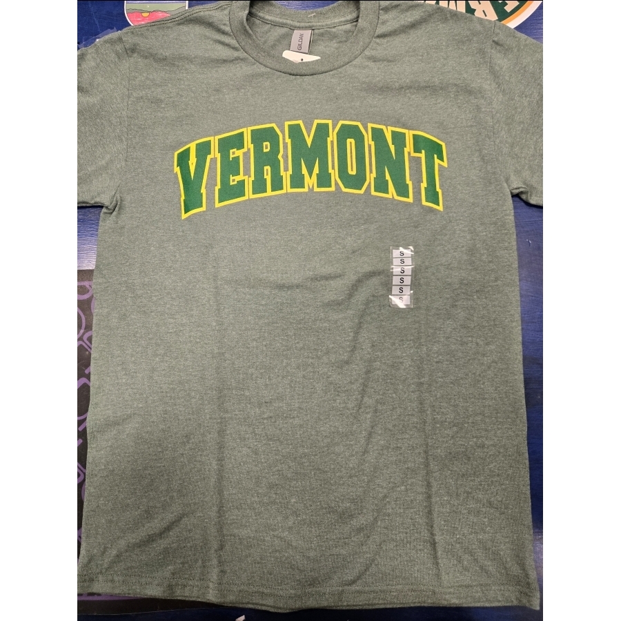 VT Arch Tee (Heather Forest/Yellow-Forest)