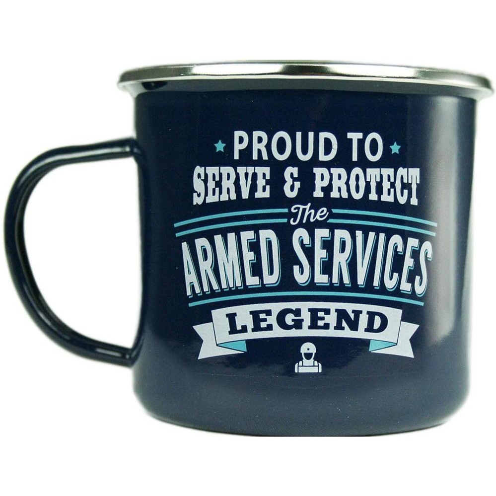 Top Guy Enamel Mugs (Armed Services)