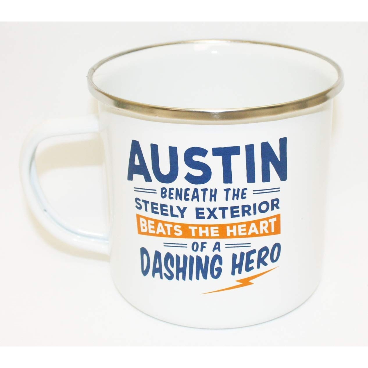 Top Guy Enamel Mugs (Austin)