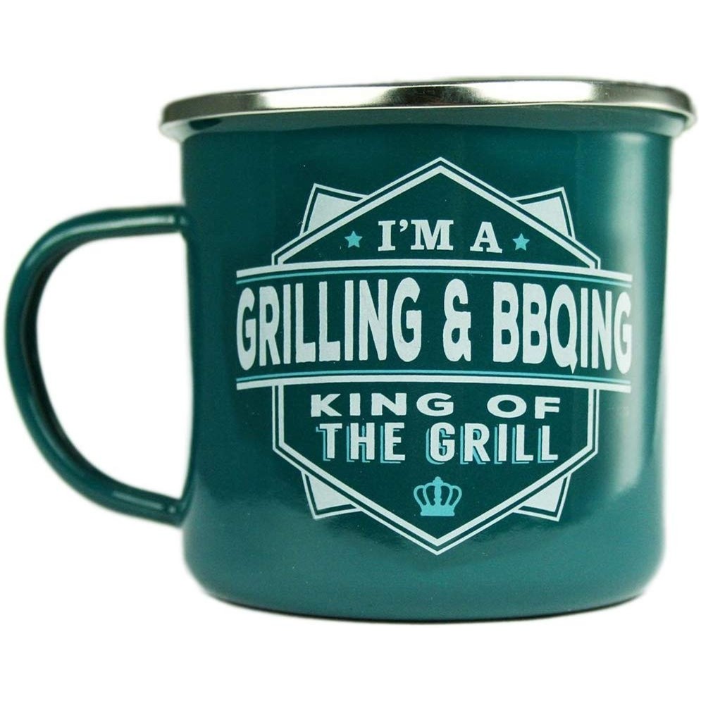 Top Guy Enamel Mugs (BBQ)