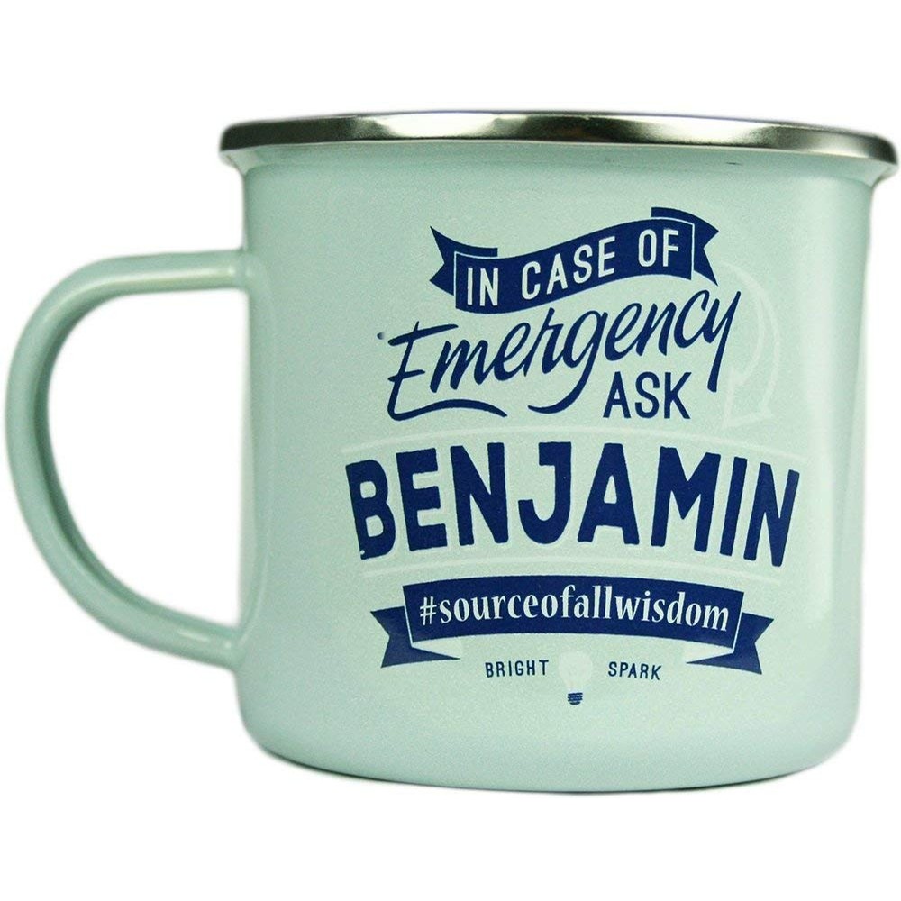 Top Guy Enamel Mugs (Benjamin)