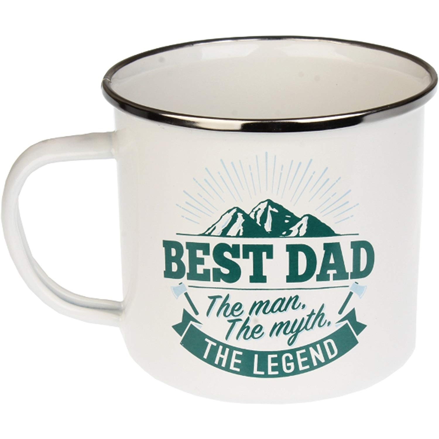 Top Guy Enamel Mugs (Best Dad)