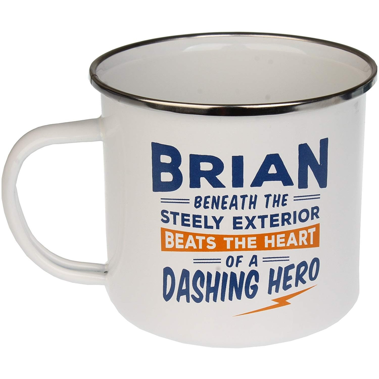 Top Guy Enamel Mugs (Brian)