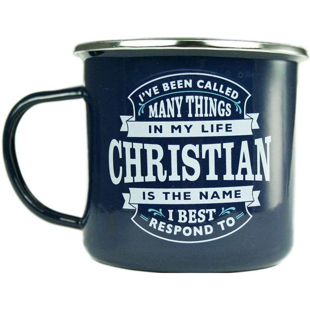 Top Guy Enamel Mugs (Christian)