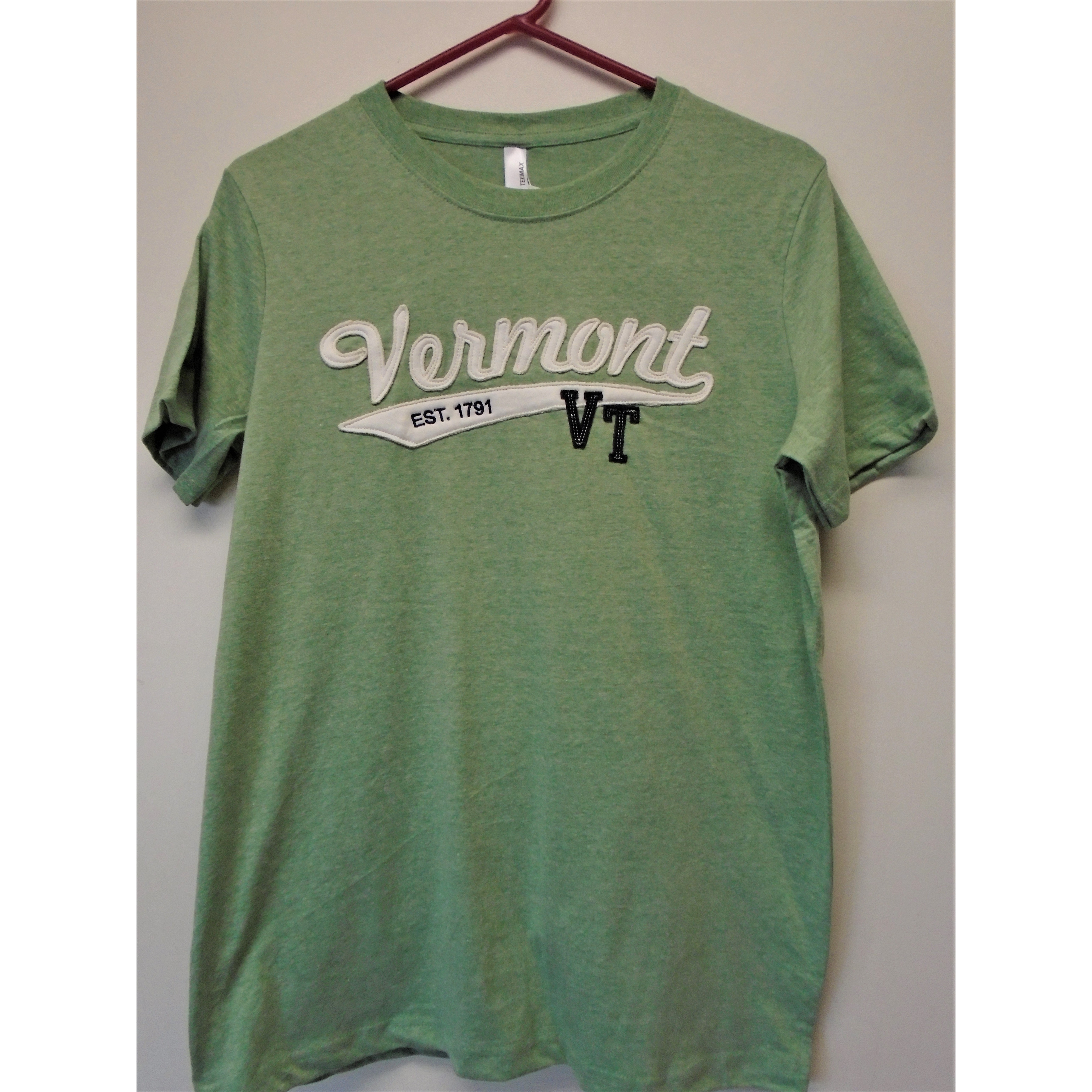 Mill Dye Tee (VT Tail Est 1791) (Heather Green)