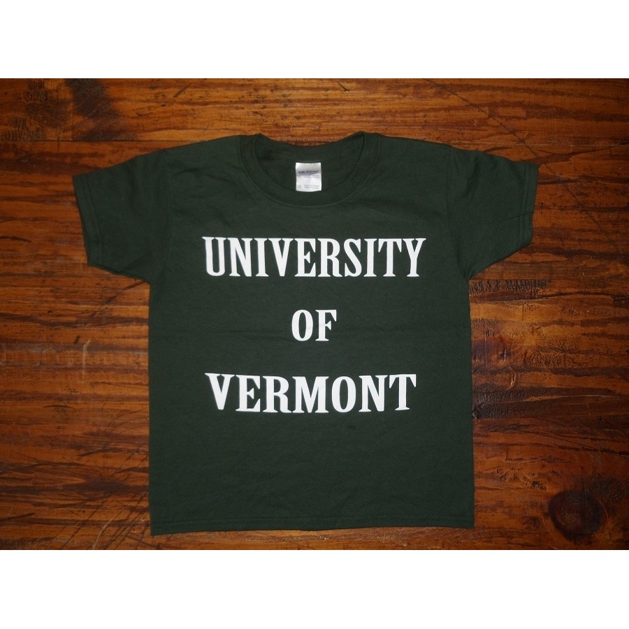 UVM Paw tee (kids) (Forest)