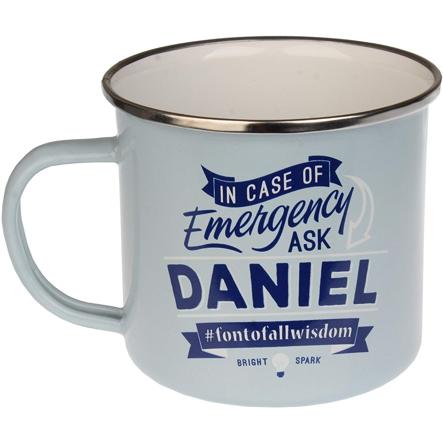 Top Guy Enamel Mugs (Daniel)