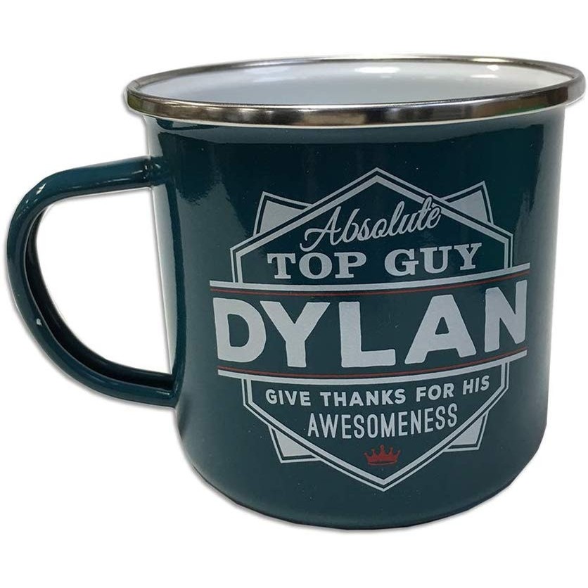 Top Guy Enamel Mugs (Dylan)