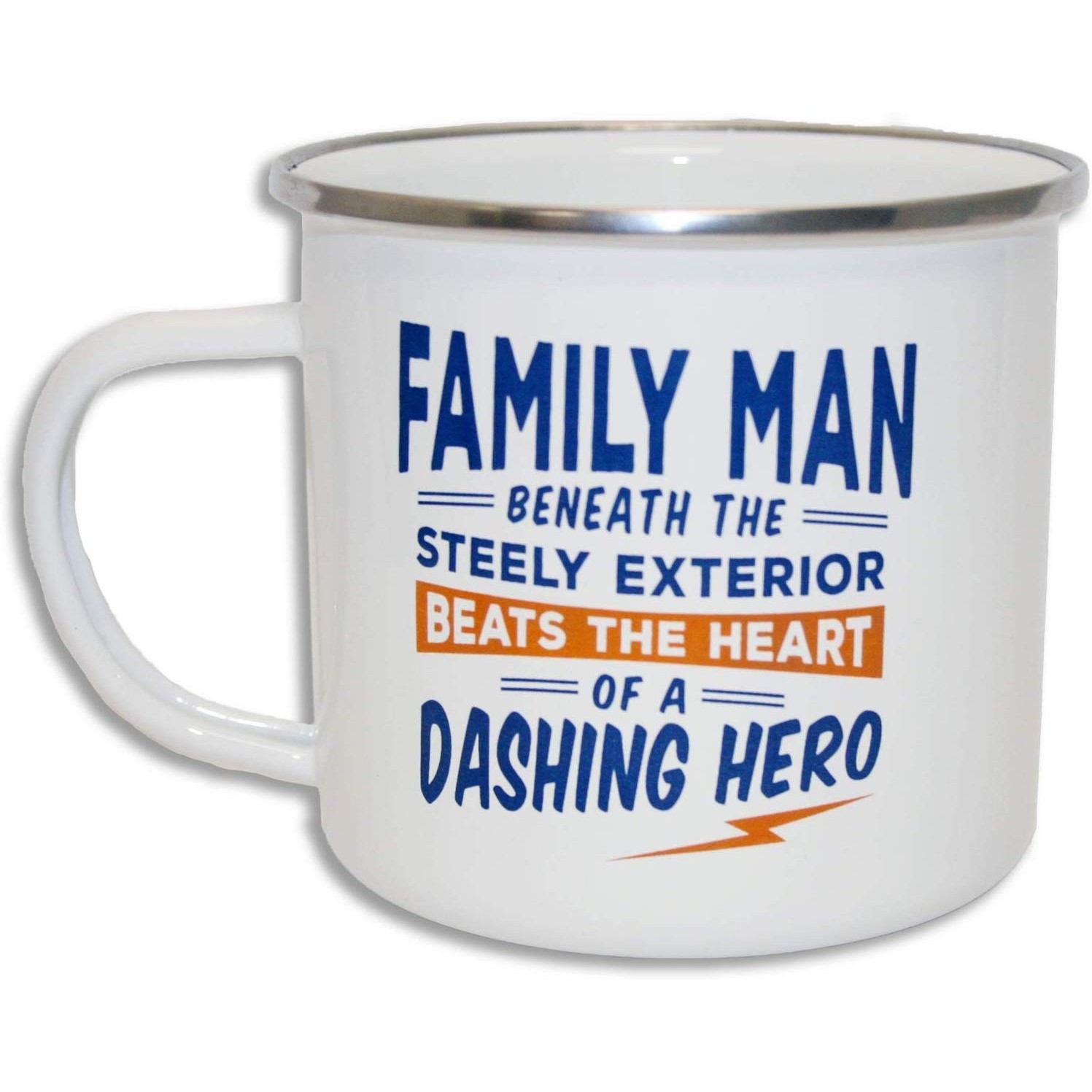 Top Guy Enamel Mugs (Family Man)