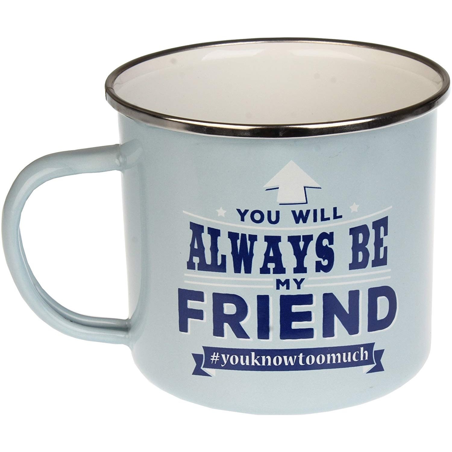 Top Guy Enamel Mugs (Friend)