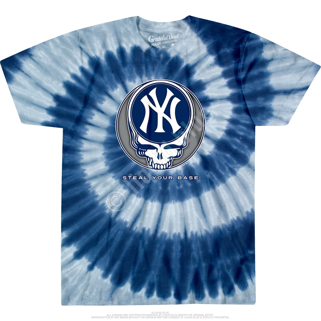 Yankees GD SYB Spiral Tee