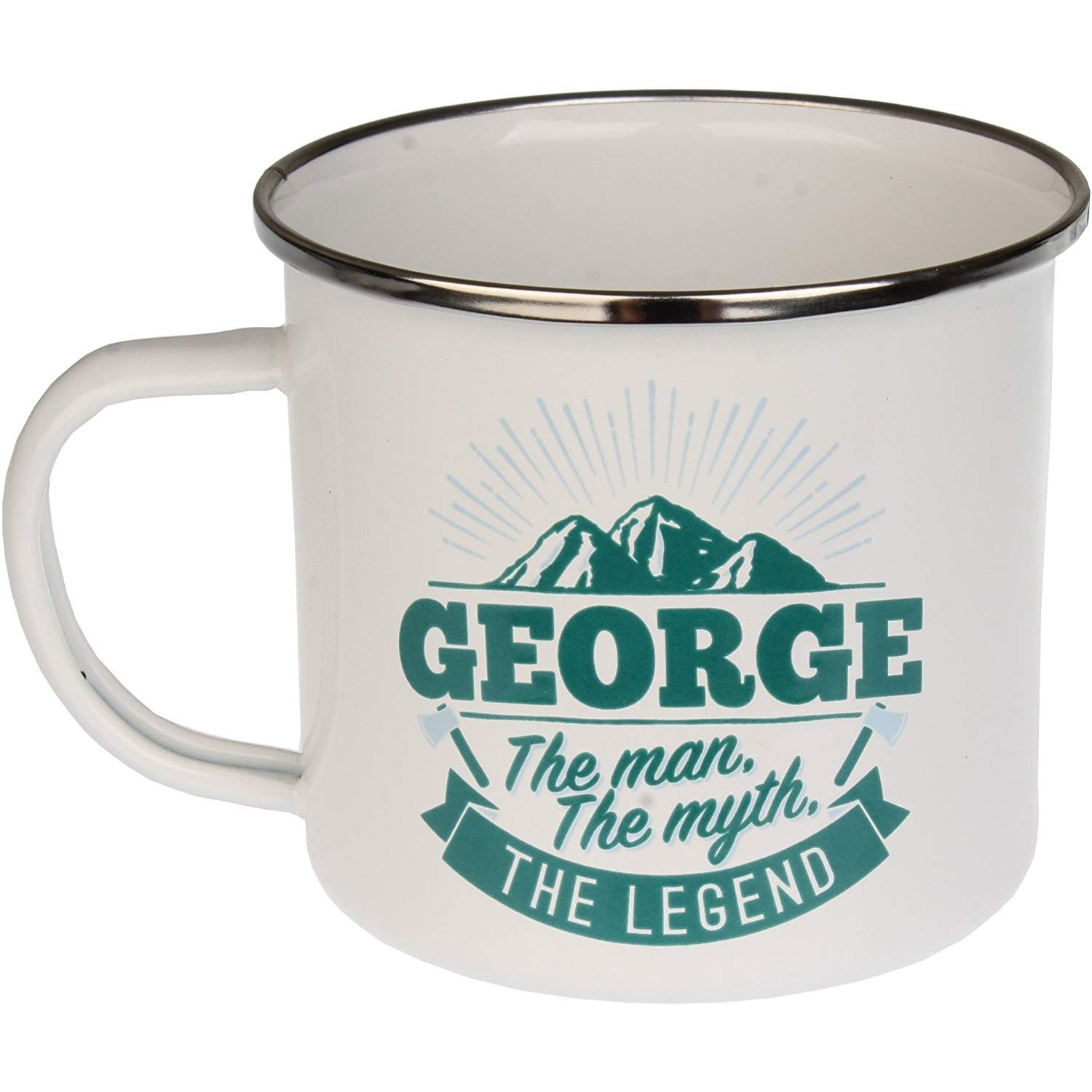 Top Guy Enamel Mugs (George)