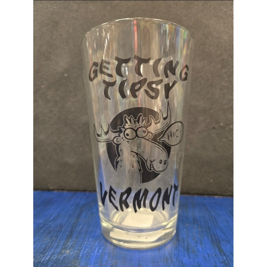 Getting Tipsy Pint Glass