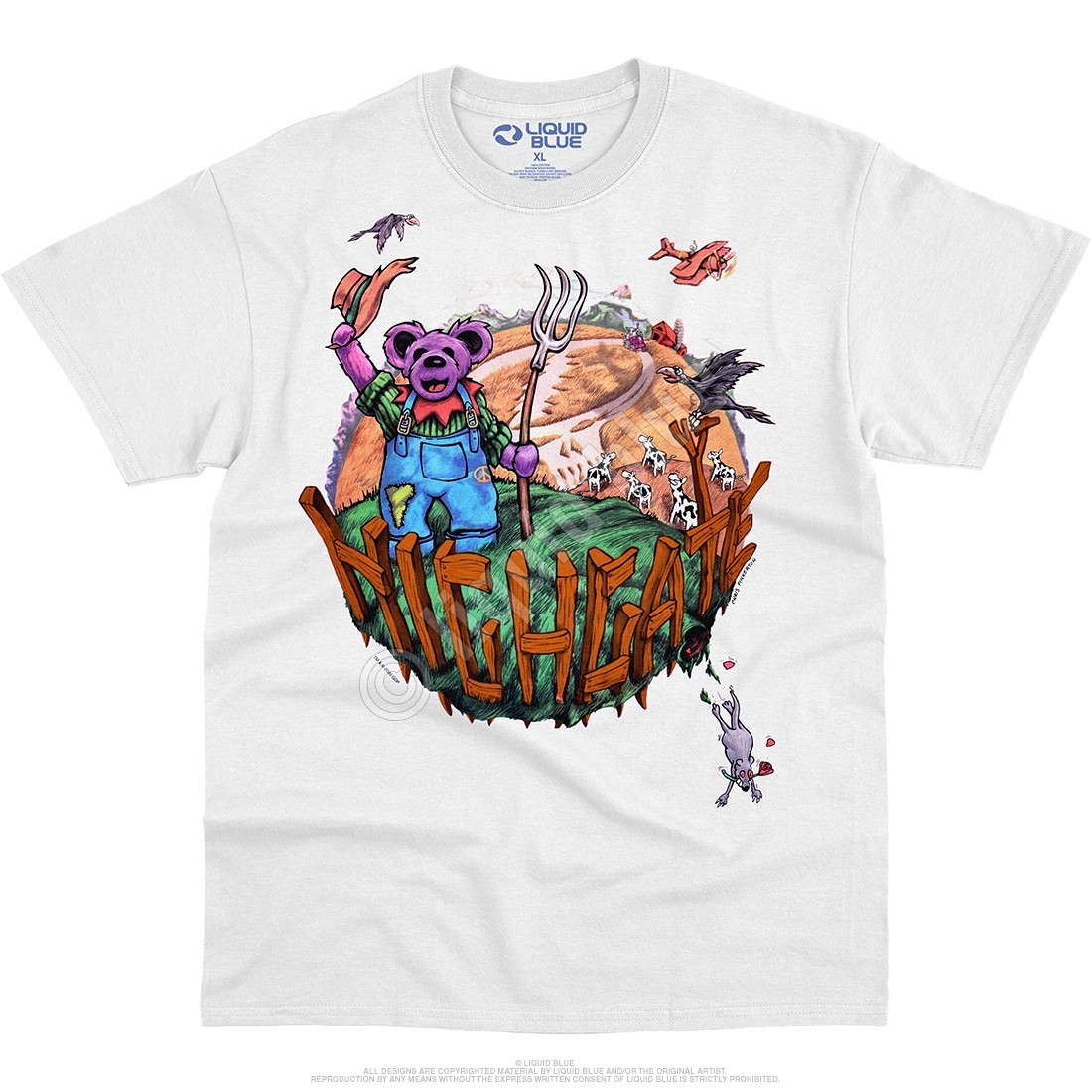 Grateful Dead HighGate Tee (white)