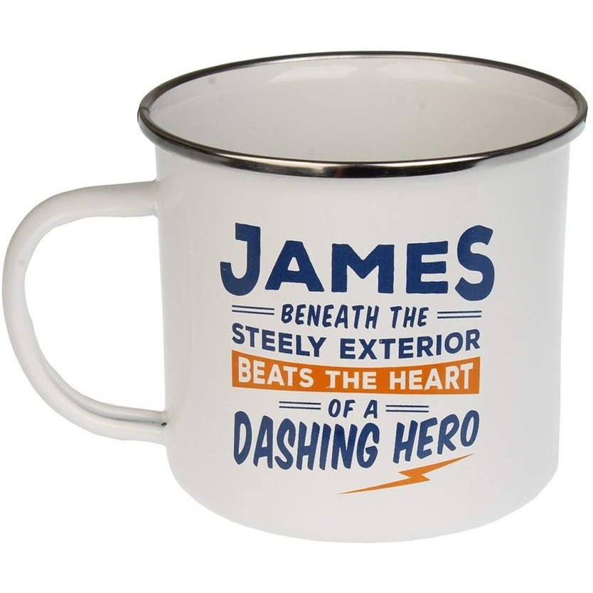 Top Guy Enamel Mugs (James)