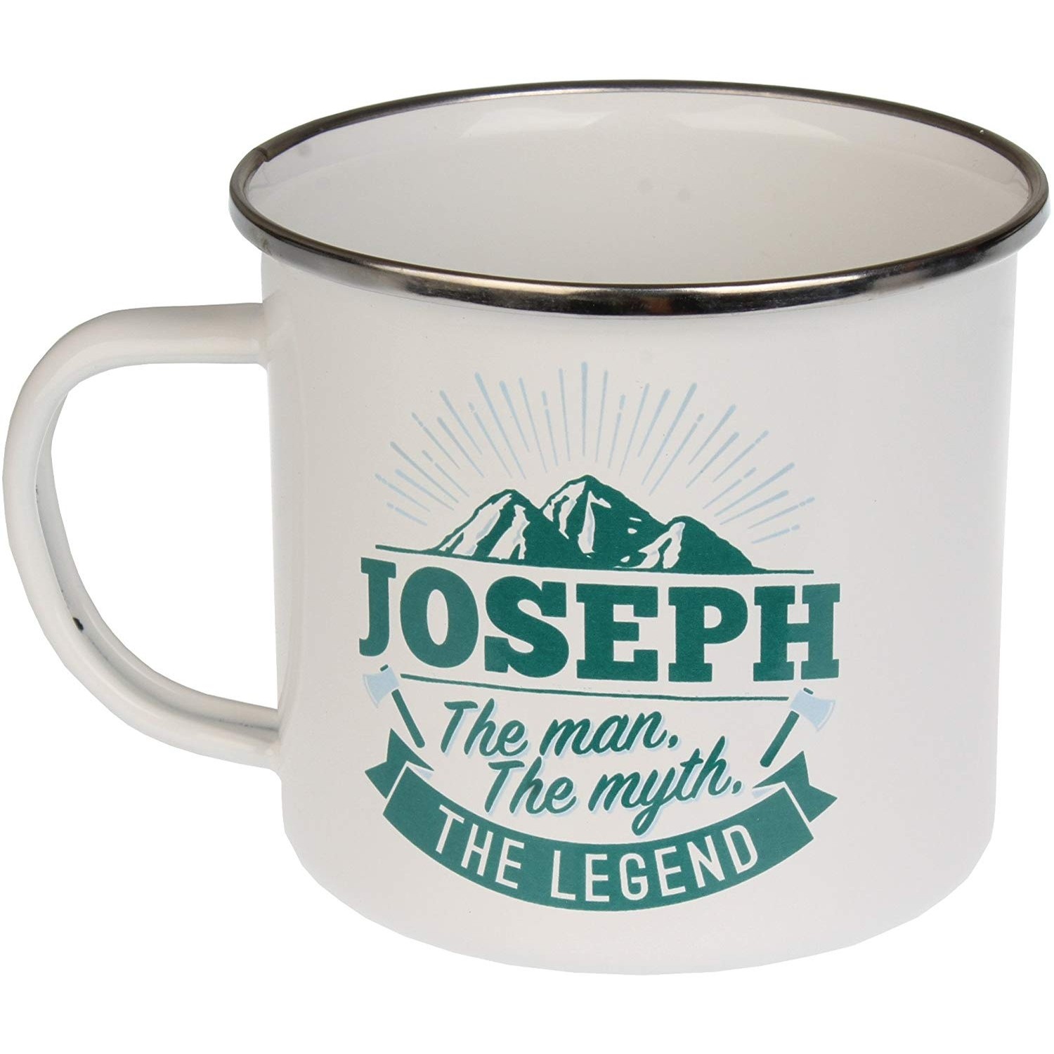 Top Guy Enamel Mugs (Joseph)