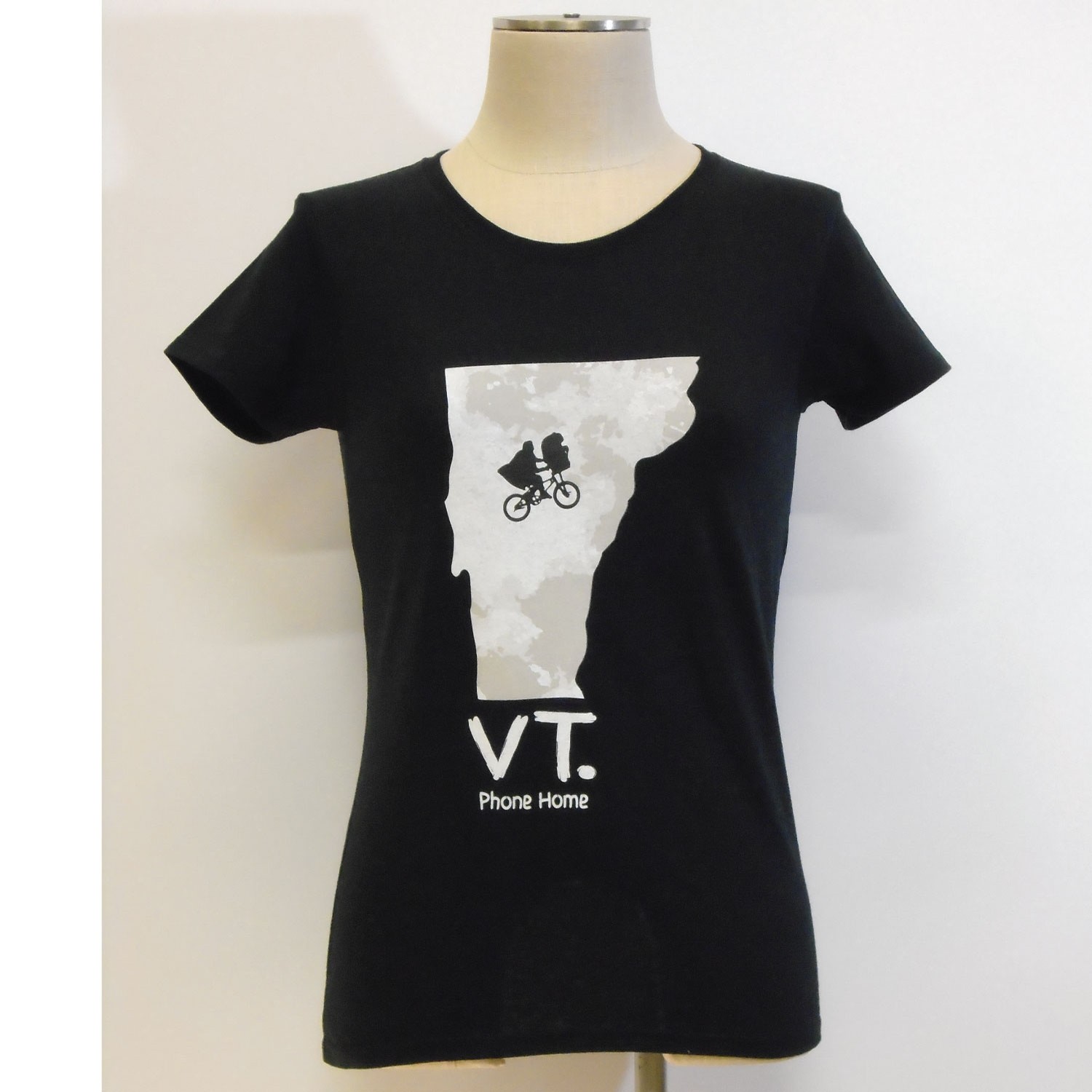 VT Phone Home (ladies) (Black/White)