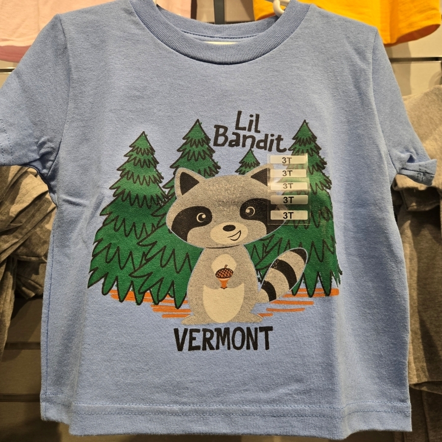 Lil Bandit Tee (Toddler) (Carolina Blue)