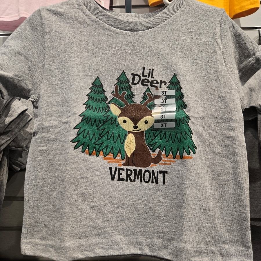 Lil Deer Tee (Toddler) (Heather)