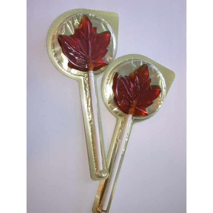 VT Maple Leaf Lollipop