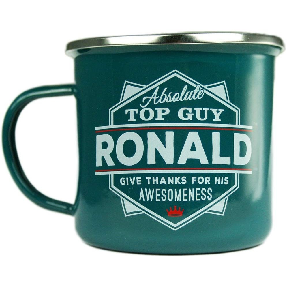 Top Guy Enamel Mugs (Ronald)