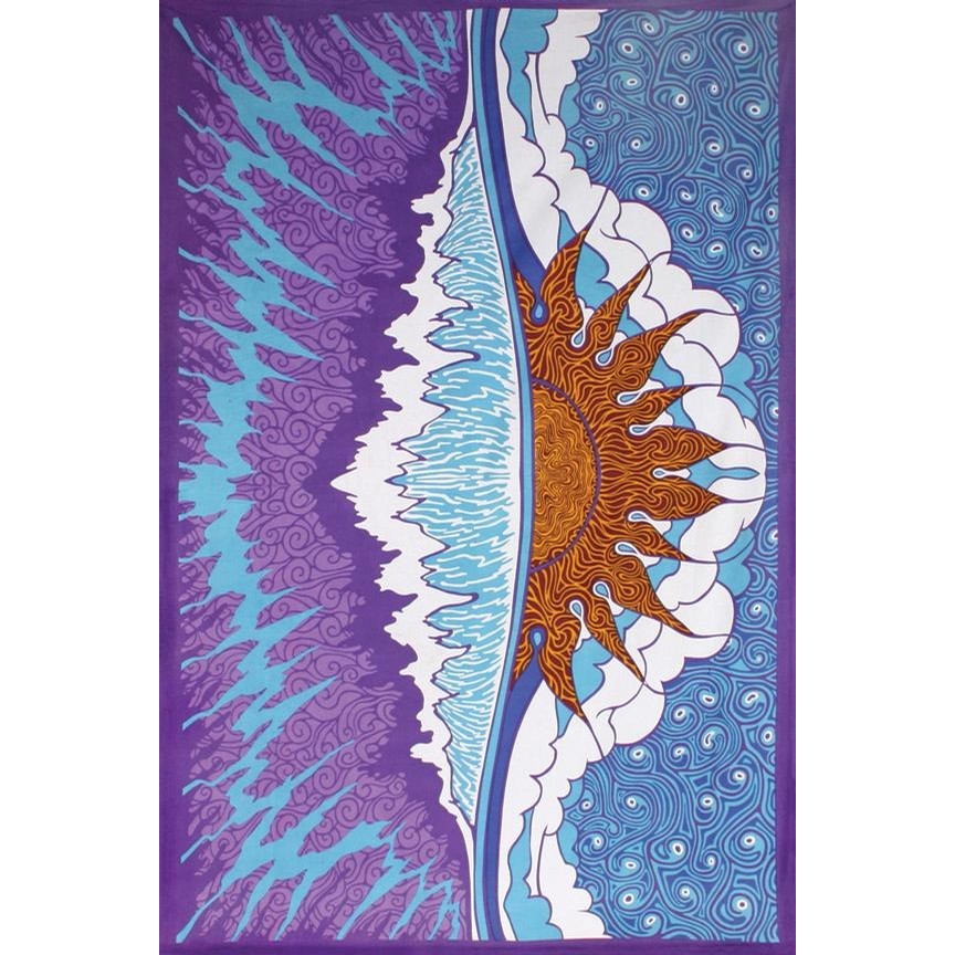 Sunset Wave Tapestry